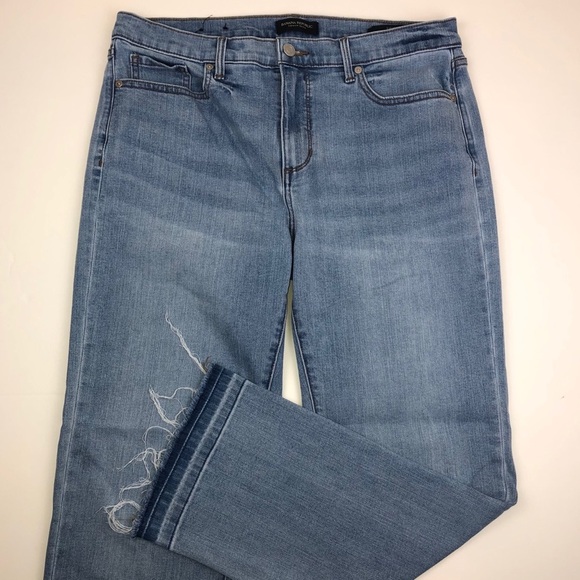 Banana Republic Girlfriend Released Hem Jeans 31 Long - Picture 3 of 14